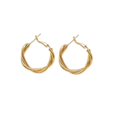 Essential Twisty Hoop - Cadena Jewellery