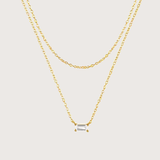 Elowen Layered Necklace - Cadena Jewellery